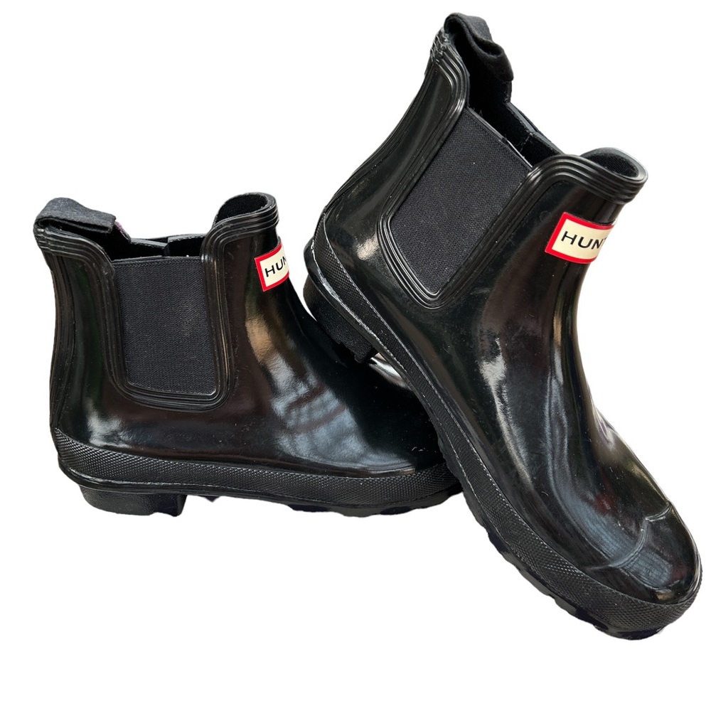 Hunter Chelsea Rain Boots Women’s Black